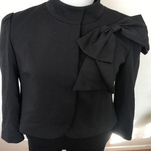 Ann Taylor Suit Jacket/Blazer with Bow